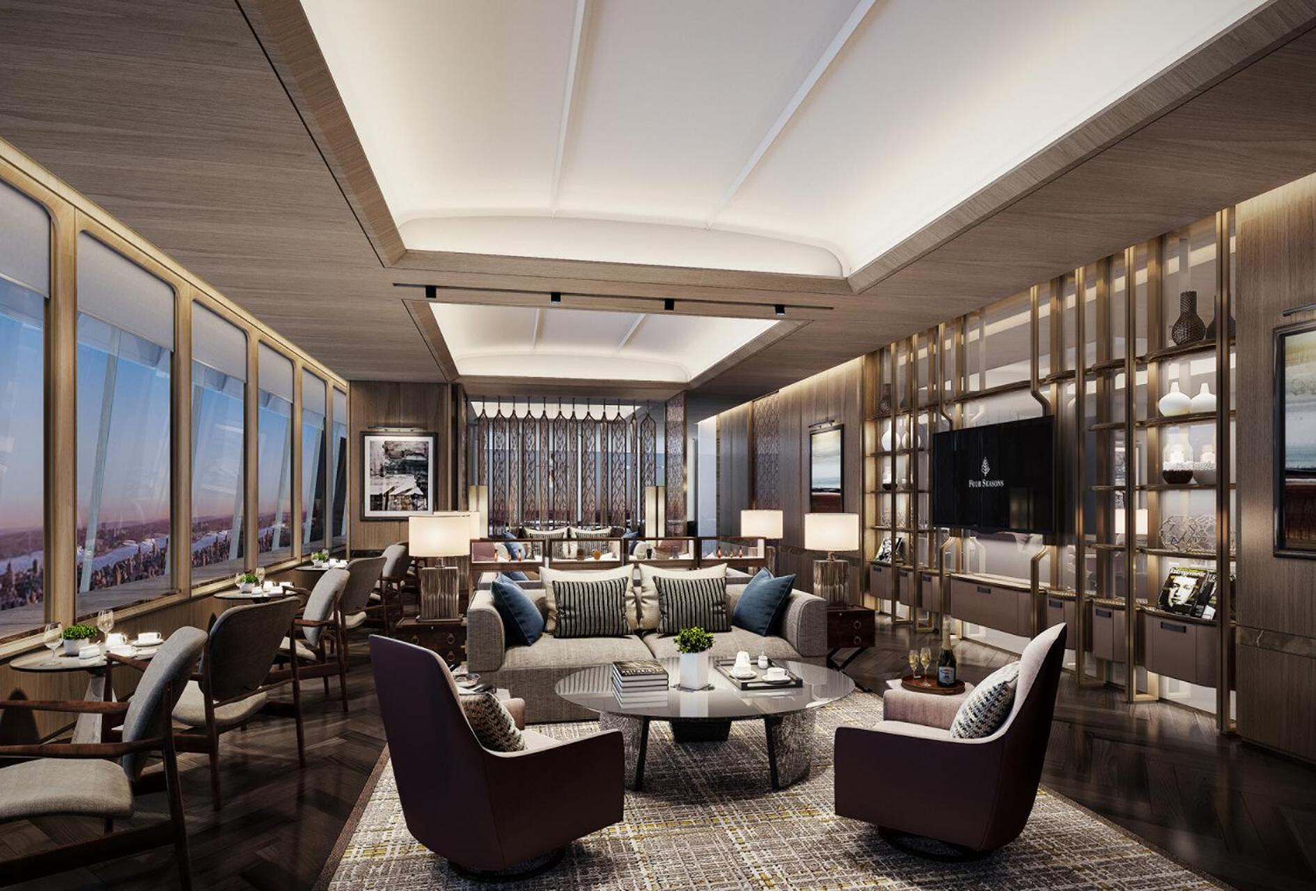 Four Seasons Hotel Dalian Buitenkant foto