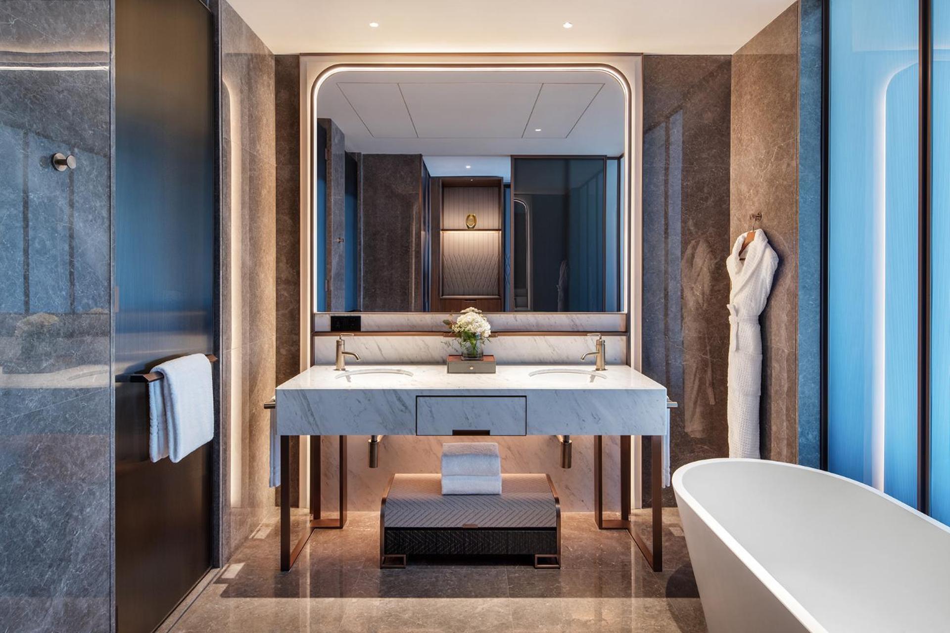 Four Seasons Hotel Dalian Buitenkant foto