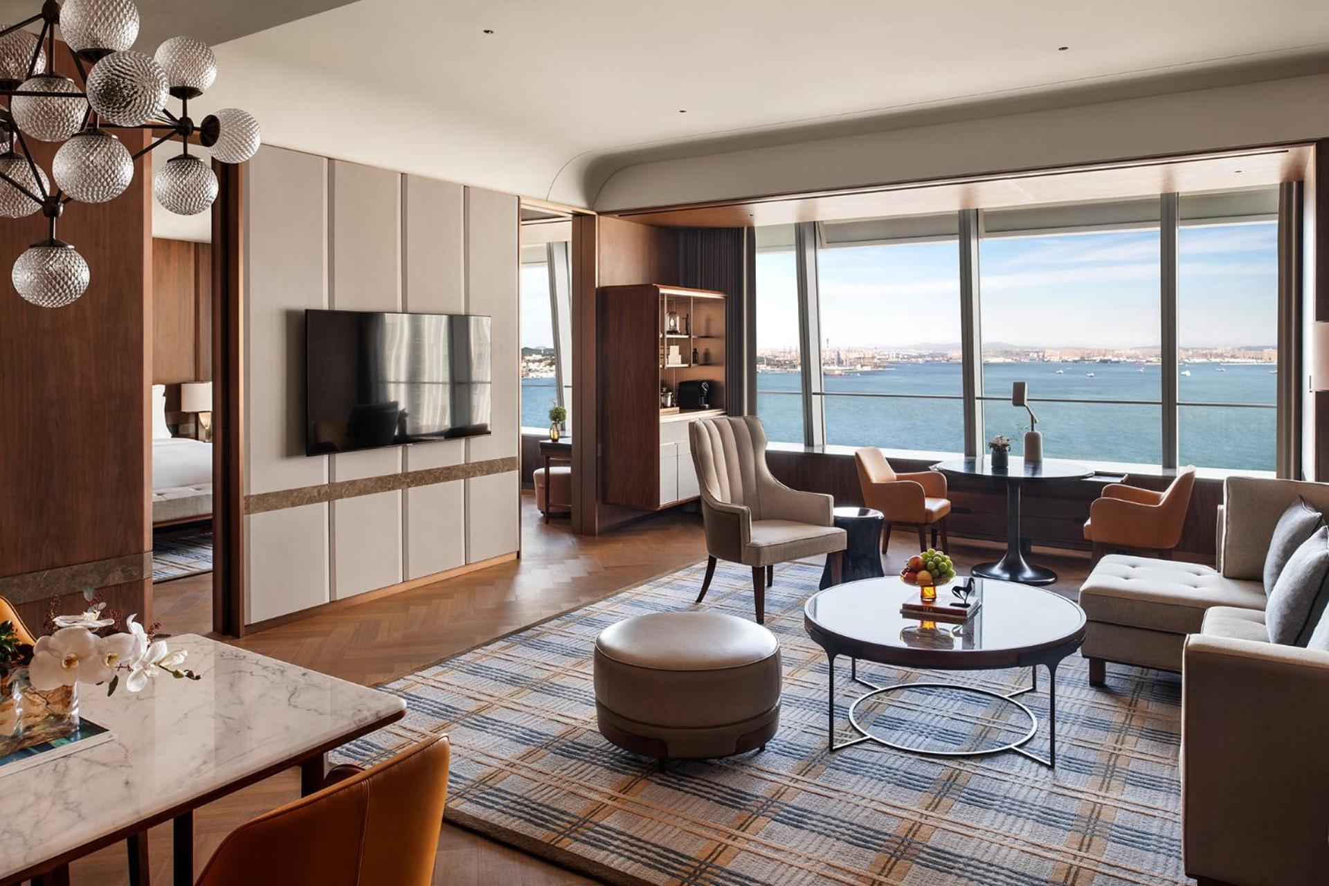 Four Seasons Hotel Dalian Buitenkant foto